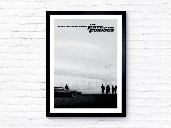 The Fate of the Furious - The Fast and the Furious - 2017 - Movie Poster - Film Poster - Cinema Poster - A1A2A3A4A5 1578784332 3159