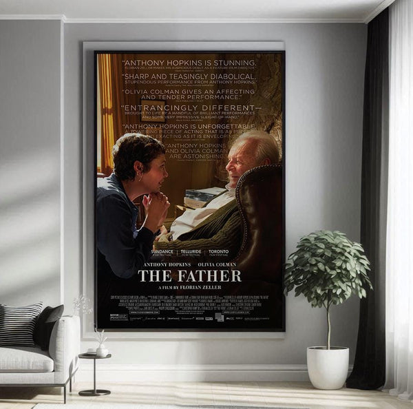 The Father (2020) Movie Poster Canvas Poster Movie Poster Art Print Gifts for Lover Mural Painting Home Decoration 1767116849