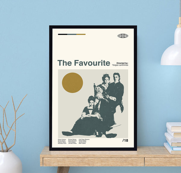 The Favourite Poster, The Favourite Movie, Yorgos Lanthimos, Vintage Poster, Minimalist Movie Poster, Vintage Print, Custom Poster 1709829389