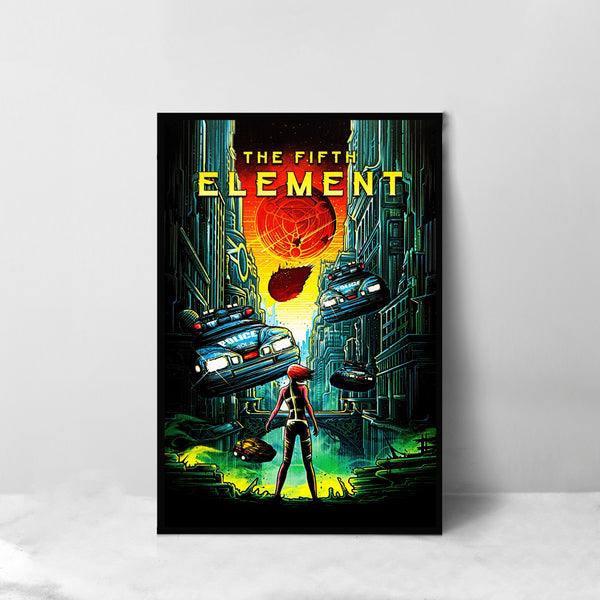 The Fifth Element Movie Poster - High Quality Canvas Art Print - Room Decoration - Art Poster For Gift 1612815720