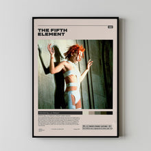 The Fifth Element Poster, Luc Besson, Minimalist Movie Poster