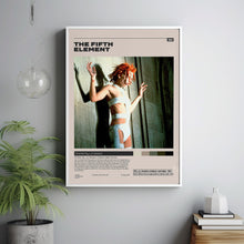 The Fifth Element Poster, Luc Besson, Minimalist Movie Poster