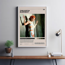 The Fifth Element Poster, Luc Besson, Minimalist Movie Poster