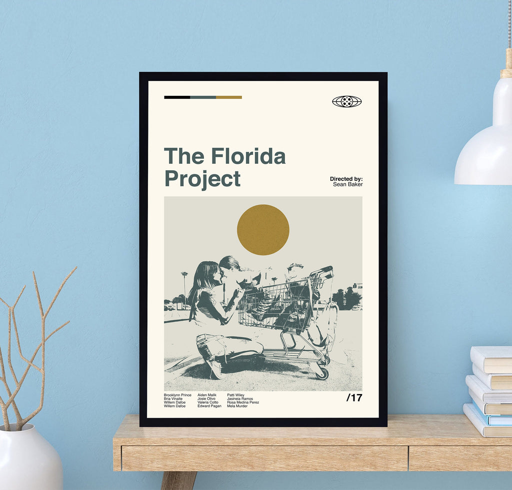 The Florida Project Poster, The Florida Project, Sean Baker, Retro Mov ...