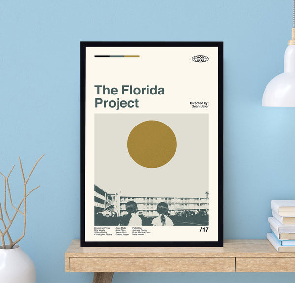 The Florida Project Poster, The Florida Project, Sean Baker, Retro Movie Poster, Minimalist Art, Vintage Poster, Gifts For Him, Movie Poster 1709835107