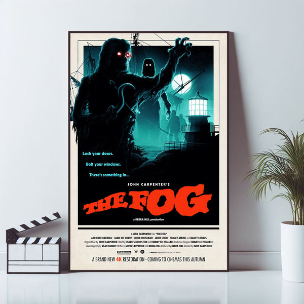 The Fog Movie Poster, Wall Art Prints, Canvas Material Gift, High quality Canvas art print, Home Decor, Keepsake 1651680276