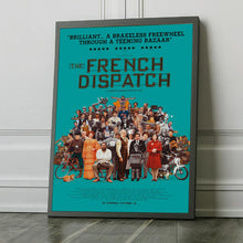 The French Dispatch Movie Poster Canvas Poster Movie Poster Art Print Gifts for Lover Mural Painting Home Decoration 1752918592