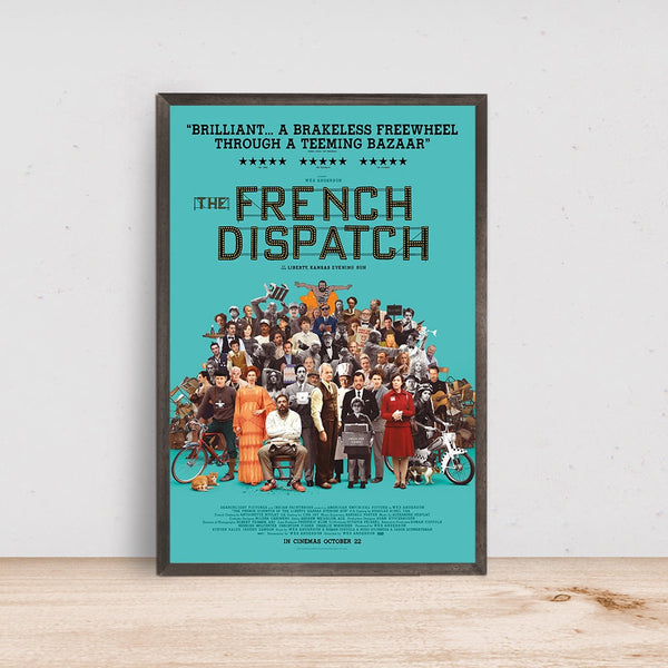 The French Dispatch Movie Poster, Room Decor, Home Decor, Art Poster for Gift 1668277210