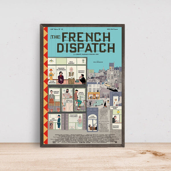 The French Dispatch Movie Poster, Room Decor, Home Decor, Art Poster for Gift 1668277092