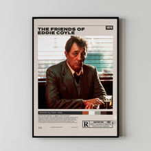 The Friends of Eddie Coyle, Peter Yates, Retro Movie Minimalist Movie Poster, Vintage Retro ArtFilm Poster