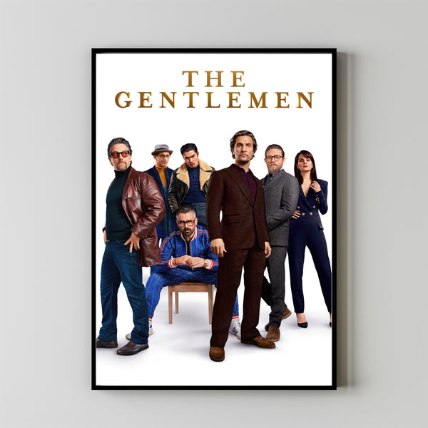 The Gentlemen Movie Poster, Room Decor, Home Decor, Art Poster for Gift 1