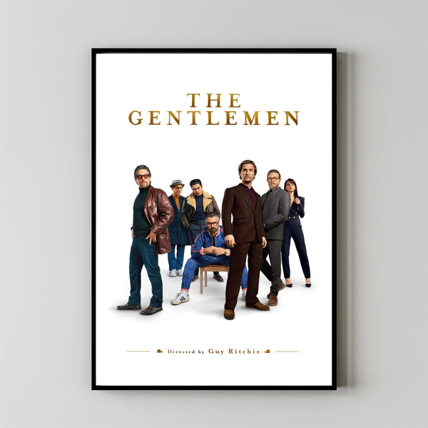 The Gentlemen Movie Poster, Room Decor, Home Decor, Art Poster for Gift 11