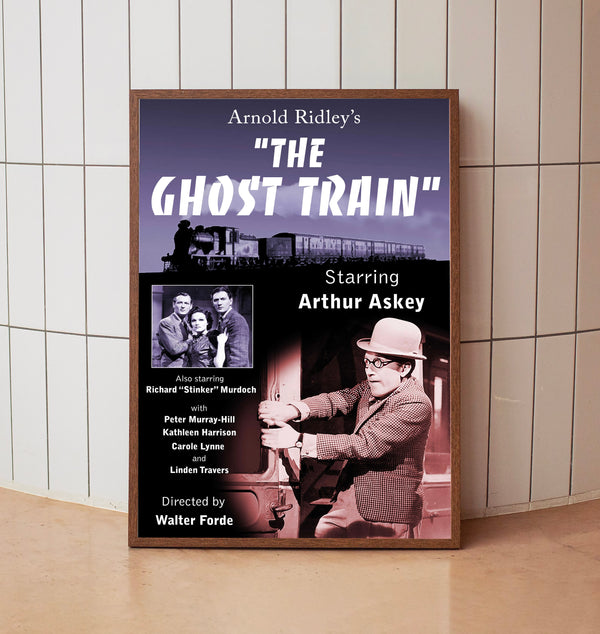 The Ghost Train (1941) Movie  Poster, Room Decor, Home Decor, Art Poster_DS02