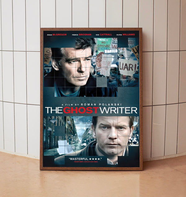 The Ghost Writer (2010) Movie  Poster, Room Decor, Home Decor, Art Poster_DS07
