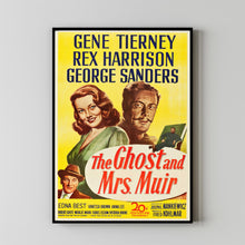 The Ghost and Mrs. Muir (1947) Movie  Poster, Room Decor, Home Decor, Art Poster