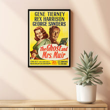 The Ghost and Mrs. Muir (1947) Movie  Poster, Room Decor, Home Decor, Art Poster