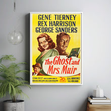 The Ghost and Mrs. Muir (1947) Movie  Poster, Room Decor, Home Decor, Art Poster