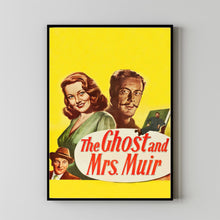The Ghost and Mrs. Muir (1947) Movie  Poster, Room Decor, Home Decor, Art Poster_DS04