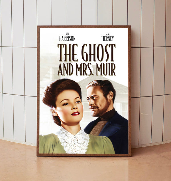 The Ghost and Mrs. Muir (1947) Movie  Poster, Room Decor, Home Decor, Art Poster_DS09