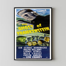 The Ghost of Frankenstein (1942) Movie  Poster, Room Decor, Home Decor, Art Poster_DS09