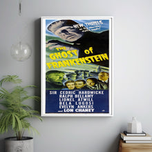 The Ghost of Frankenstein (1942) Movie  Poster, Room Decor, Home Decor, Art Poster_DS09