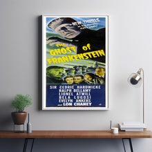 The Ghost of Frankenstein (1942) Movie  Poster, Room Decor, Home Decor, Art Poster_DS09