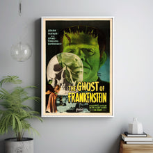 The Ghost of Frankenstein (1942) Movie  Poster, Room Decor, Home Decor, Art Poster_DS11