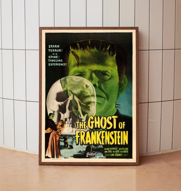 The Ghost of Frankenstein (1942) Movie  Poster, Room Decor, Home Decor, Art Poster_DS11