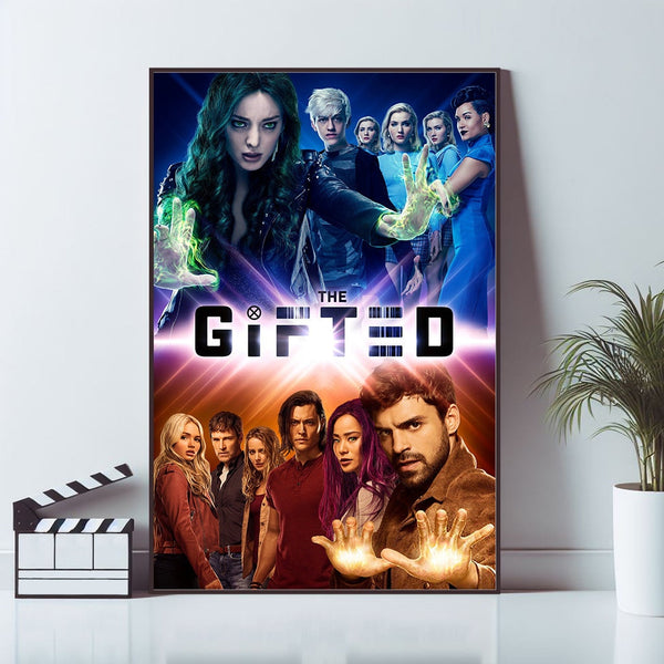The Gifted, Movie Poster, Wall Art Prints, Art Poster, Canvas Material Gift, Keepsake, Home Decor, Live Room Wall Art 1595600147