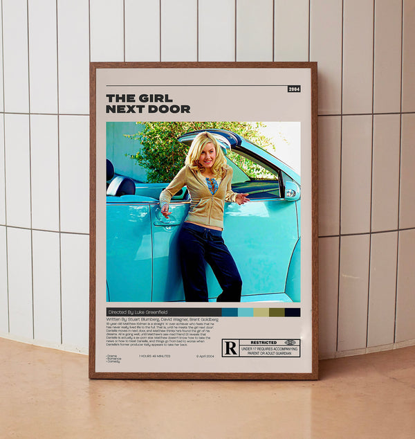 The Girl Next Door, Luke Greenfield, Minimalist Movie Poster