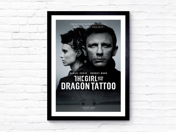 The Girl with the Dragon Tattoo - 2011 - Movie Poster - Film Poster - Cinema Poster - A1A2A3A4A5 1594814179 4710