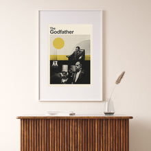 The Godfather Mid Century Movie Poster  Film Posters  Minimalist Movie Poster    Wall Art Poster 1094402572
