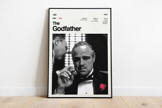 The Godfather Movie Poster, The Godfather Wall Decor, The Godfather Poster Print, Vintage Retro Art Print 1434809147