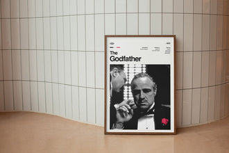 The Godfather Movie Poster, The Godfather Wall Decor, The Godfather Poster Print, Vintage Retro Art Print 1434809147