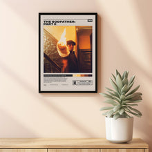 The Godfather Part II, Francis Ford Coppola, Minimalist Movie Poster
