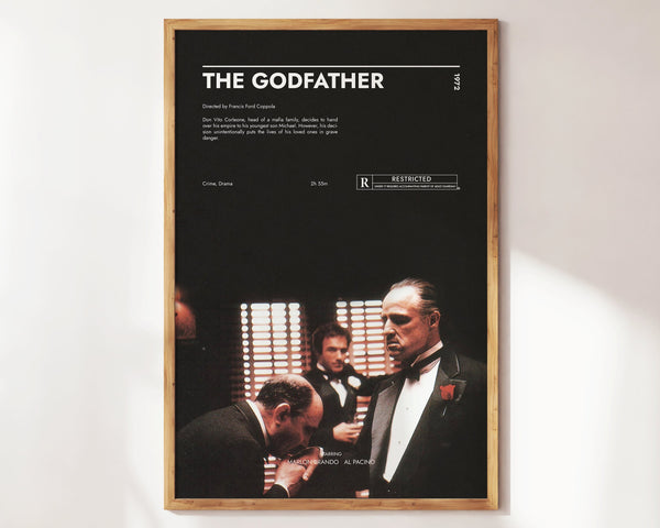 The Godfather Poster  Art Print  Movie Posters  Gift for Movie lovers 1301550685