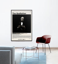 The Godfather Poster  Francis Ford Coppola, Minimalist Movie Poster, Vintage Retro Art Print, Custom Poster, Wall Art Print, Home Decor 996676562