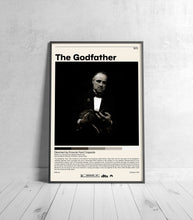 The Godfather Poster  Francis Ford Coppola, Minimalist Movie Poster, Vintage Retro Art Print, Custom Poster, Wall Art Print, Home Decor 996676562