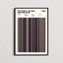 The Good The Bad And The Ugly Movie Barcode Print, The Good The Bad And The Ugly Print, The Good The Bad And The Ugly Poster 1664223767