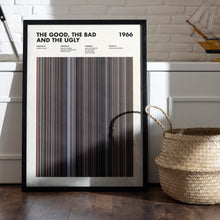 The Good The Bad And The Ugly Movie Barcode Print, The Good The Bad And The Ugly Print, The Good The Bad And The Ugly Poster 1664223767