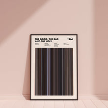 The Good The Bad And The Ugly Movie Barcode Print, The Good The Bad And The Ugly Print, The Good The Bad And The Ugly Poster 1664223767