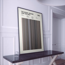 The Good The Bad And The Ugly Movie Barcode Print, The Good The Bad And The Ugly Print, The Good The Bad And The Ugly Poster 1664223767