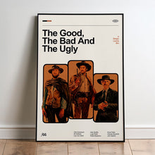 The Good The Bad And The Ugly Movie Poster  Minimalist  Midcentury Poster  Wall Art Print  Retro Movie Poster 1730941149