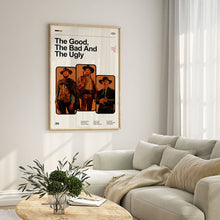The Good The Bad And The Ugly Movie Poster  Minimalist  Midcentury Poster  Wall Art Print  Retro Movie Poster 1730941149
