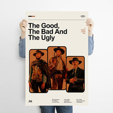 The Good The Bad And The Ugly Movie Poster  Minimalist  Midcentury Poster  Wall Art Print  Retro Movie Poster 1730941149