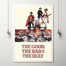 The Good, the Bad and the Ugly (1966) Poster Art Print Movie Posters Gift for Movie lovers