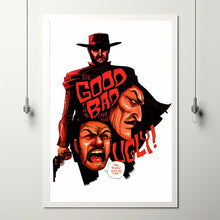 The Good, the Bad and the Ugly (1966) Poster Art Print Movie Posters Gift for Movie lovers 3
