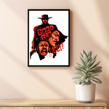 The Good, the Bad and the Ugly (1966) Poster Art Print Movie Posters Gift for Movie lovers 3
