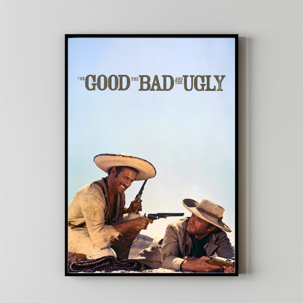 The Good, the Bad and the Ugly (1966) Poster Art Print Movie Posters Gift for Movie lovers 4