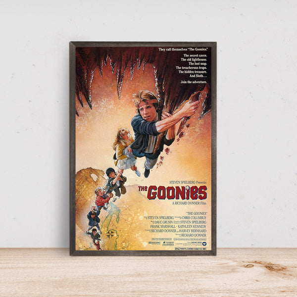 The Goonies 1985 Movie Poster High Quality Print, Wall Art, Room Decor, Home Decor, Art Poster For Gift, Living Room Decor, Vintage Film Art 1493794724